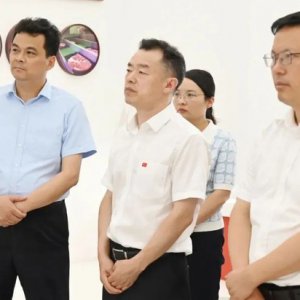 省農(nóng)業(yè)農(nóng)村廳黨組書(shū)記、廳長(zhǎng)汪學(xué)軍一行來(lái)臨調(diào)研