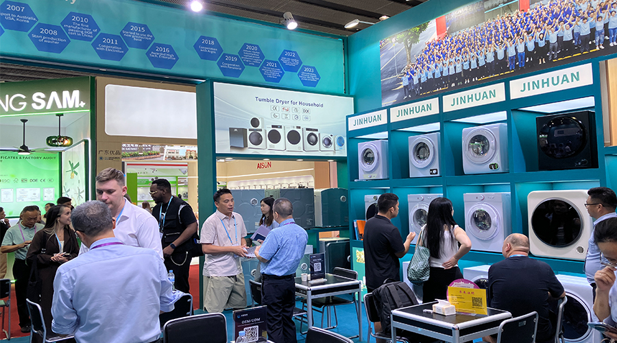 廣交會(huì)新老朋友齊聚，金環(huán)電器展位人氣旺