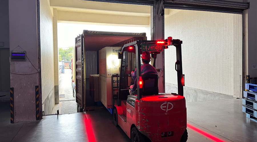 衣物烘干機(jī)出貨英國，開啟合作新篇