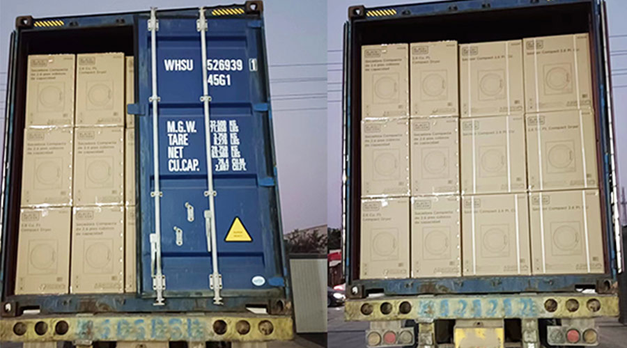 不分晝夜！完成客戶滾筒衣服烘干機(jī)發(fā)貨是職責(zé)所在