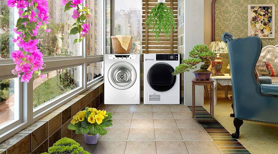 家居陽臺(tái)晾曬衣物不干怎么辦，衣物烘干機(jī)來解決！