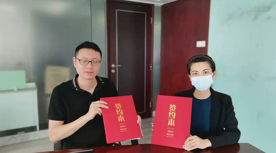 祝賀！金環(huán)電器與寧波某品牌電商客戶(hù)再次合作，簽約成功！