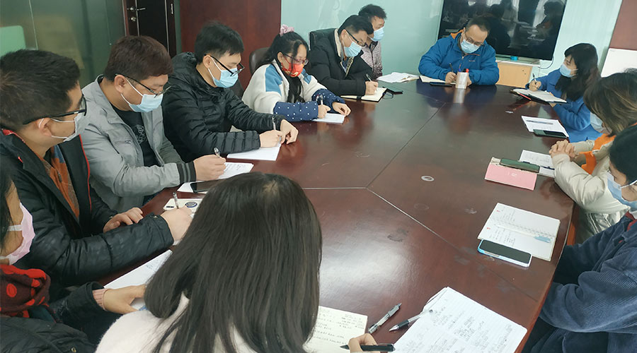 開工大吉！金環(huán)電器組織銷售部門召開動員大會