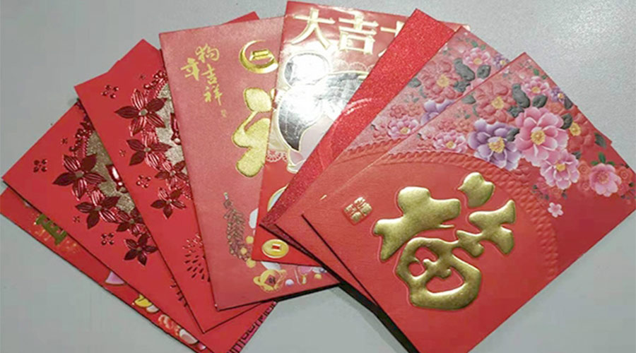 開工好彩頭！金環(huán)電器銷售部為員工派發(fā)開工紅包！