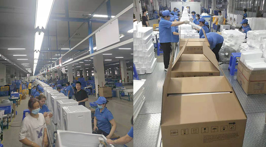 效率保證！金環(huán)電器高效完成英國Argos客戶衣物烘干機(jī)生產(chǎn)